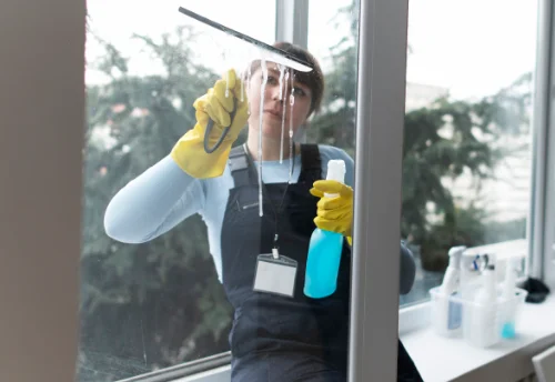 Nettoyage de vitres intérieures et extérieures à Corbère